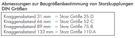 Storz-Kupplungen mit Schlauchstutzen für Schaleneinband, drehbar, STORZ, Kupplung, Aluminium (geschmiedet), alle Größen